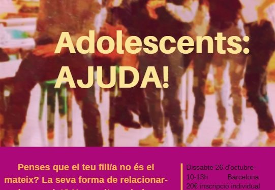 Taller per mares i pares d’adolescents. Taller per mares i pares d’adolescents.